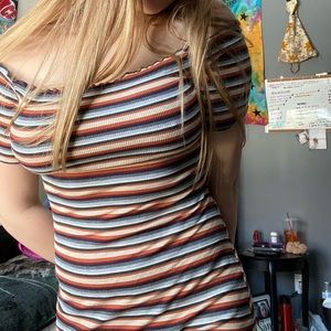 Mikey and Joey Striped Dress